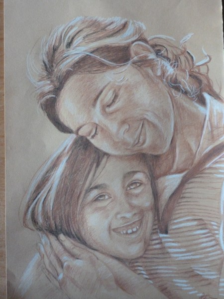 Femme à l'enfant
