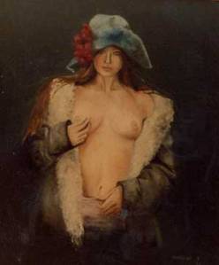 La femme au chapeau