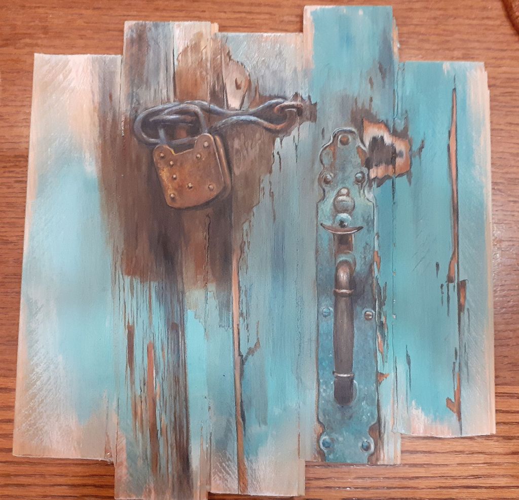 Tableaux peinture sur bois — 6