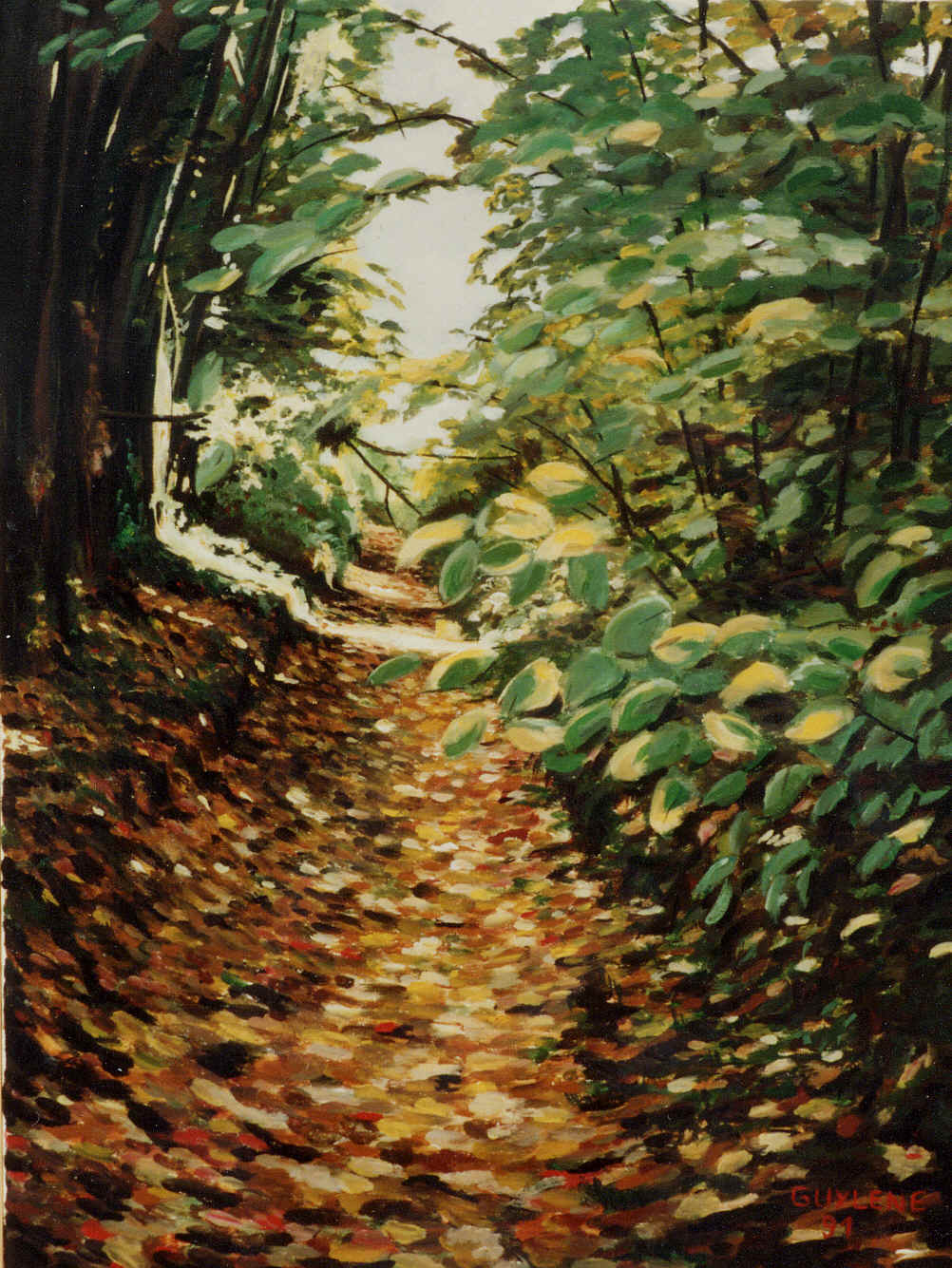 le sentier de la galerie
