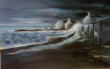 Tempête au Becquet