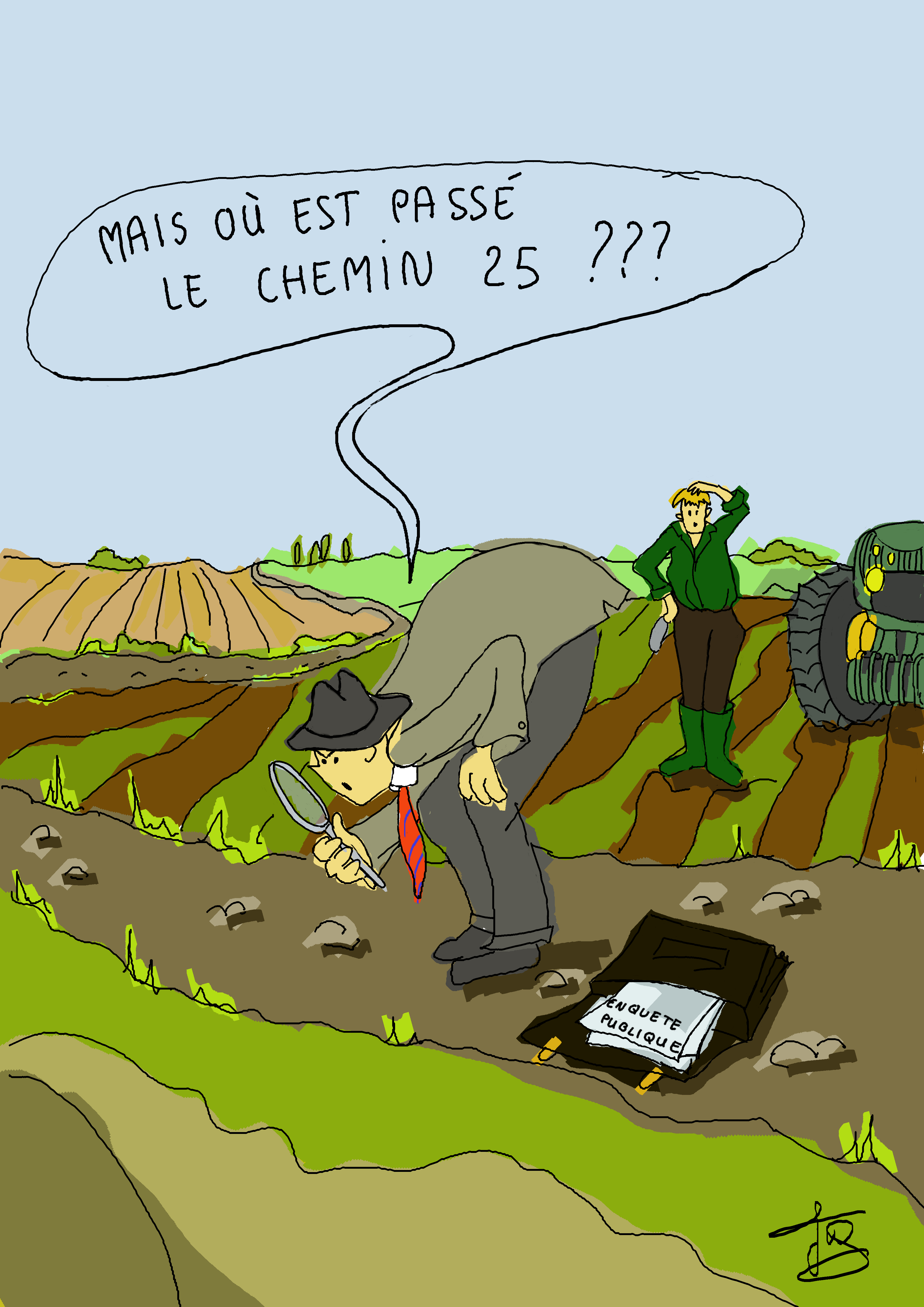 Ou sont les chemins d'autrefois