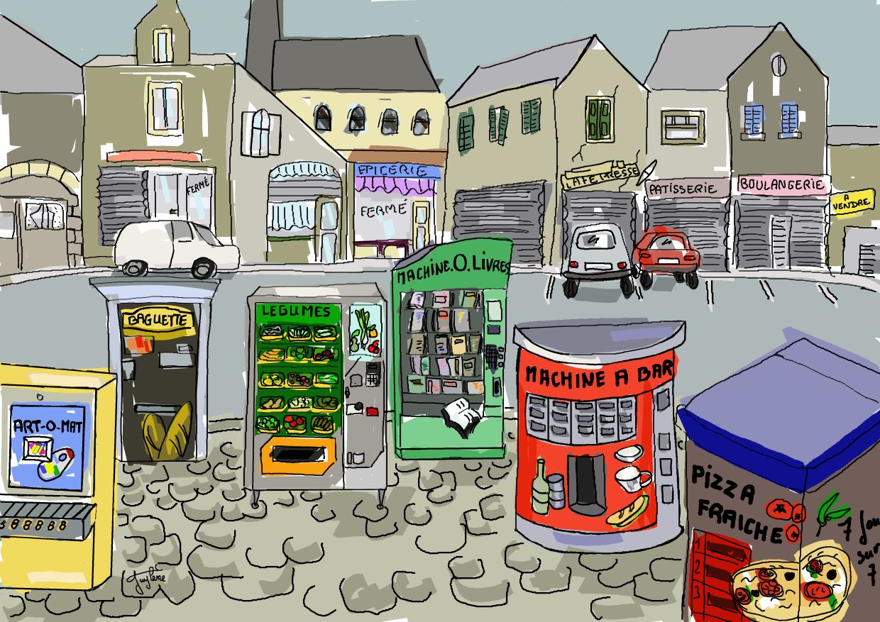 Les machines distributrices