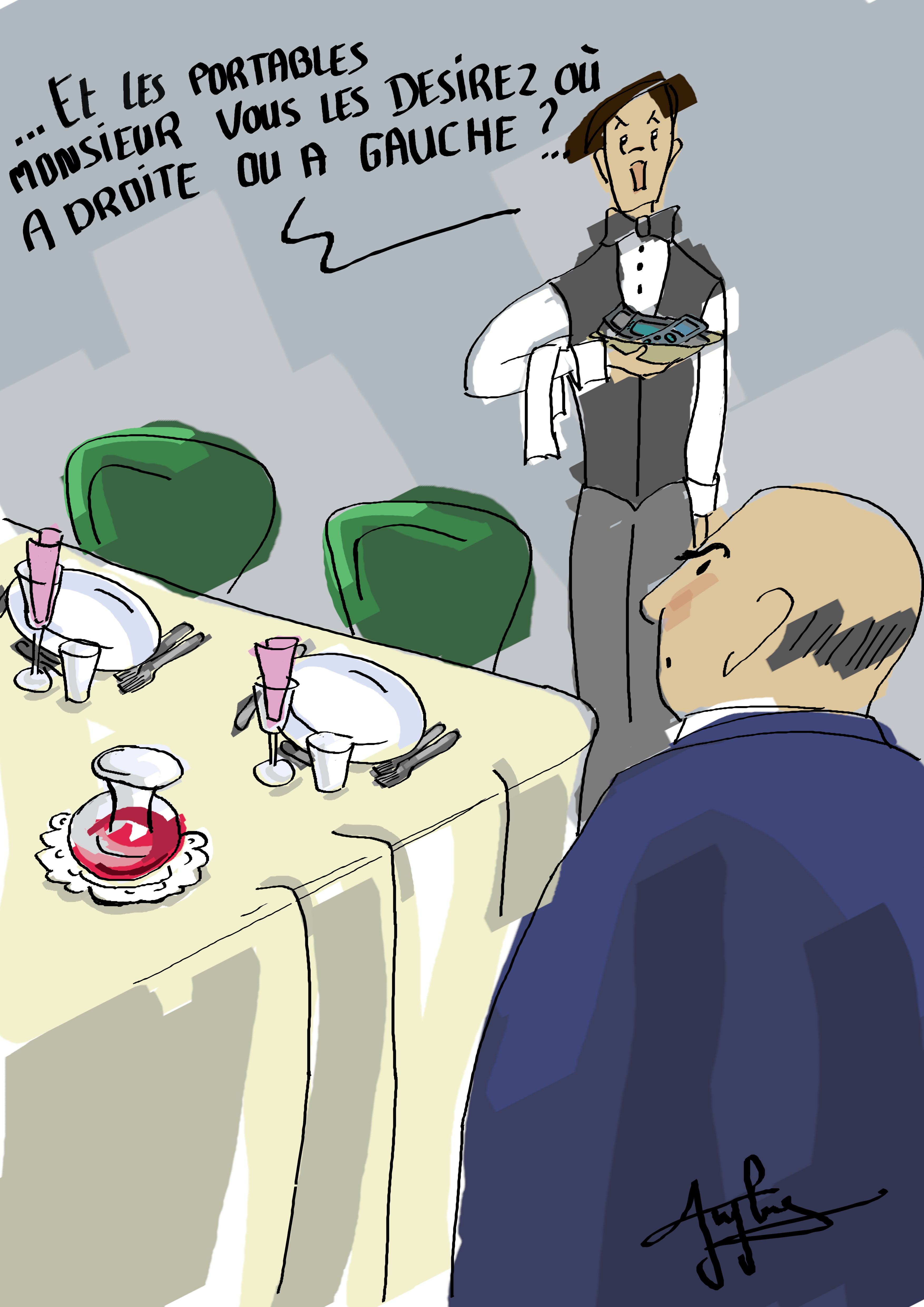 Et les portables